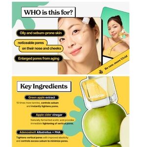 Vividraw Apple Vinegar Pore Tightening Ampoule